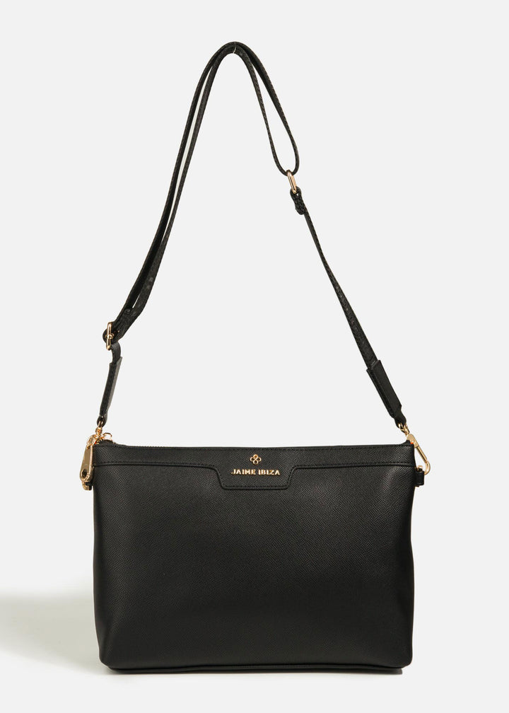 Crossbody pata de gallo y negro JI 203 1 pz