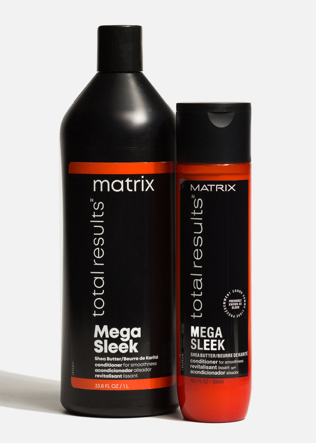 Mega Sleek acondicionador. Antifrizz 300 ml y 1 lt