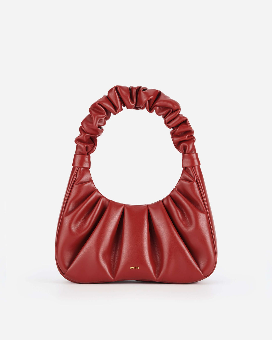 Mujer Gabbi Ruched Hobo Bolso de mano - chili