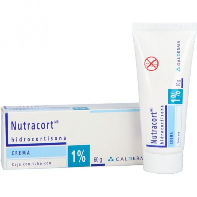Nutracort 1% crema. Piel con dermatitis 60gr