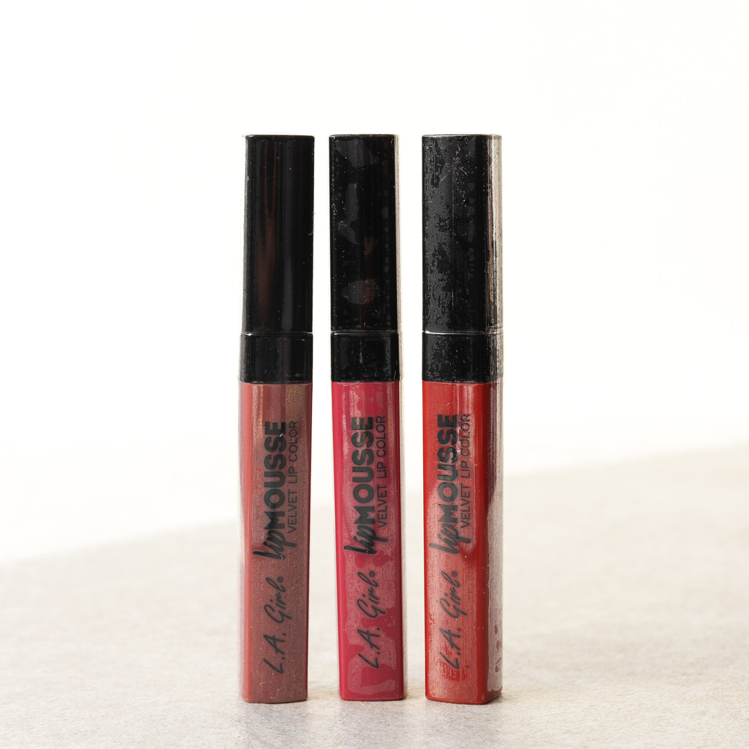 Labial - Lip Mousse Velvet 3 Tonos