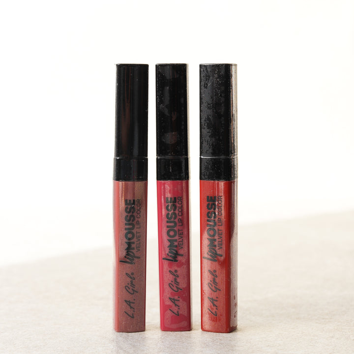 Labial - Lip Mousse Velvet 3 Tonos