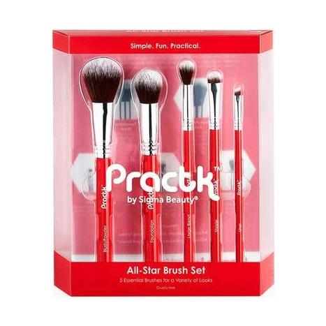 ROMANA-Descripción: Con 5 pinceles básicos y esenciales para una variedad de estilos, ¡este juego lo hace todo! Este set imprescindible es perfecto para cualquier colección, desde principiantes hasta PRO. Beneficios: Hecho a mano Exclusivas cerdas sintéticas, suaves y antimicrobianas Lavar antes de usar recomendado Libre de crueldad Instrucciones de uso: Aplique base, corrector, polvos, sombras de ojos y más con estas herramientas de belleza duraderas y de colores vibrantes.