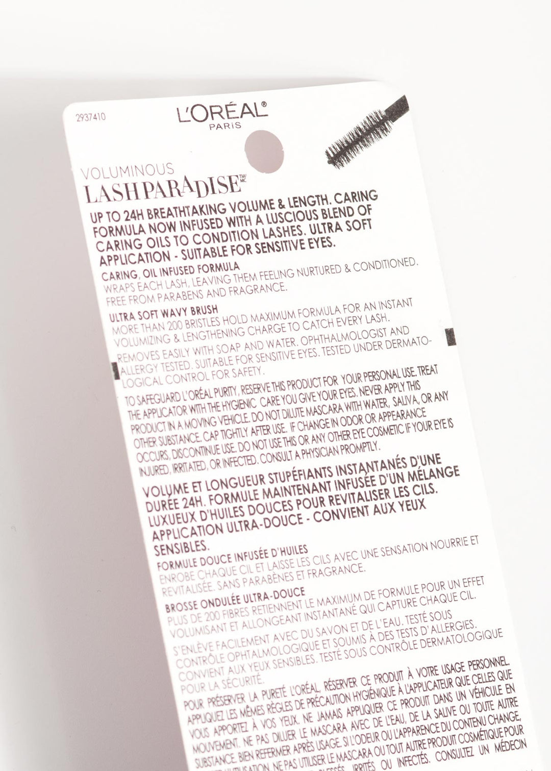 instrucciones de uso de lash paradise en romanamx