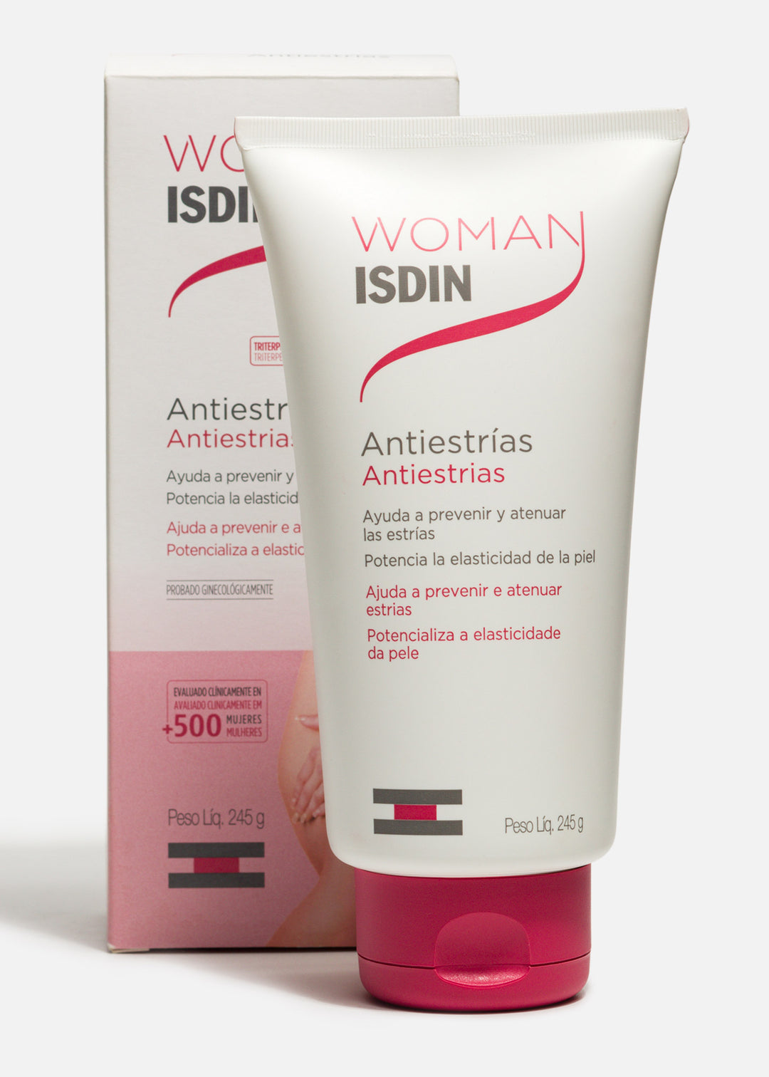 Isdin Woman Crema Antiestrías - Cuidado Cuerpo 250 ml