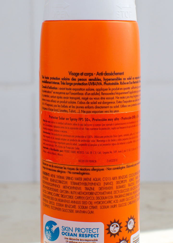 para que sirve Avene Protector Solar Spray FPS50