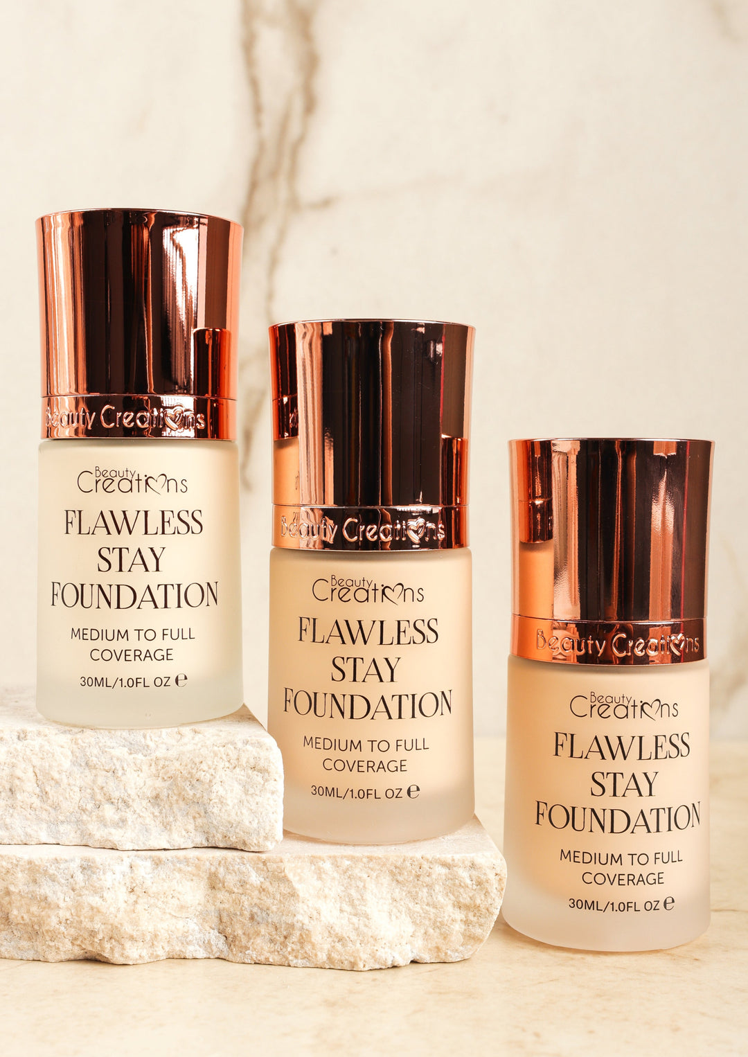 Beauty Creations Flawless Stay Foundation - Base de Maquillaje