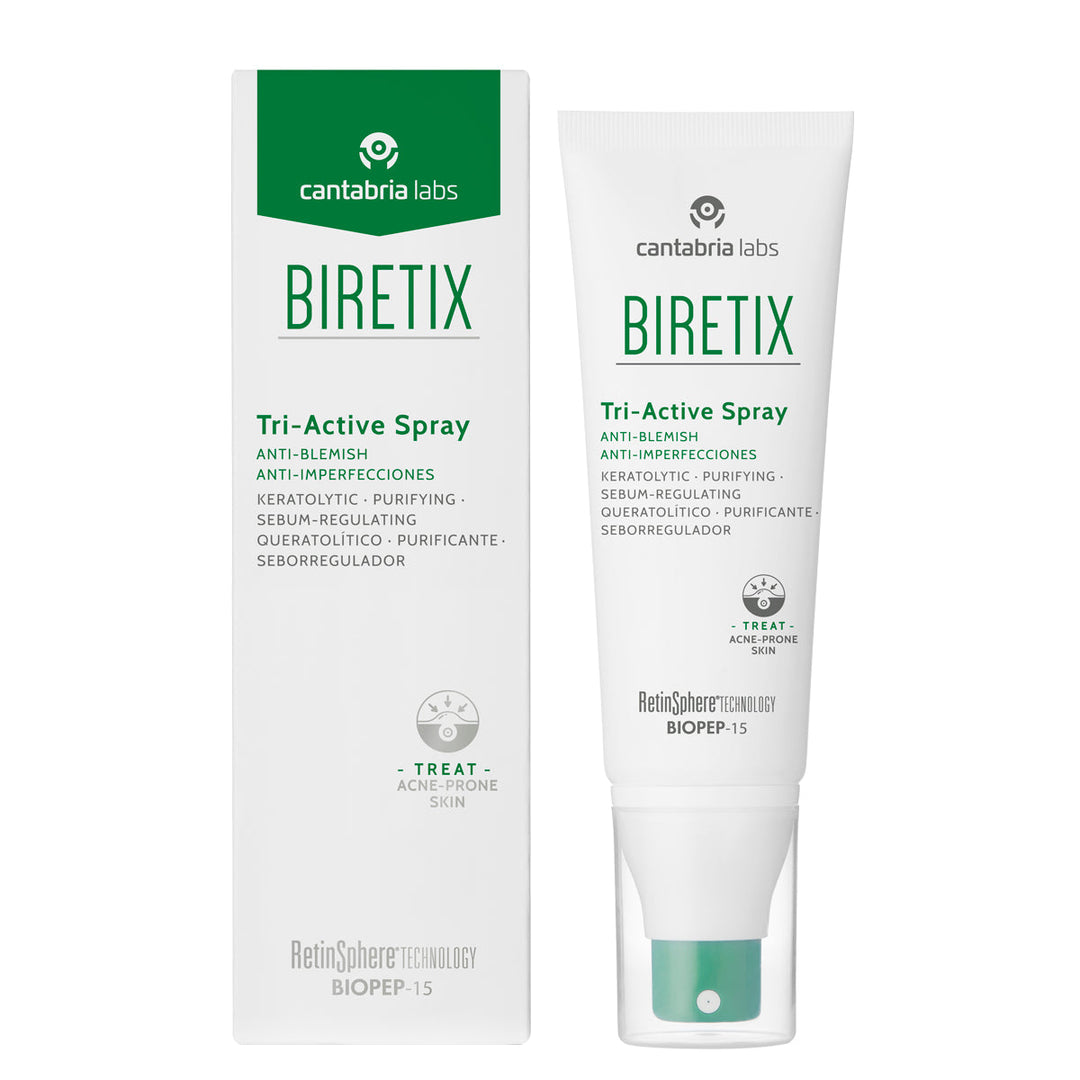 Biretix tri active spray. Acné. Piel grasa y mixta 100ml