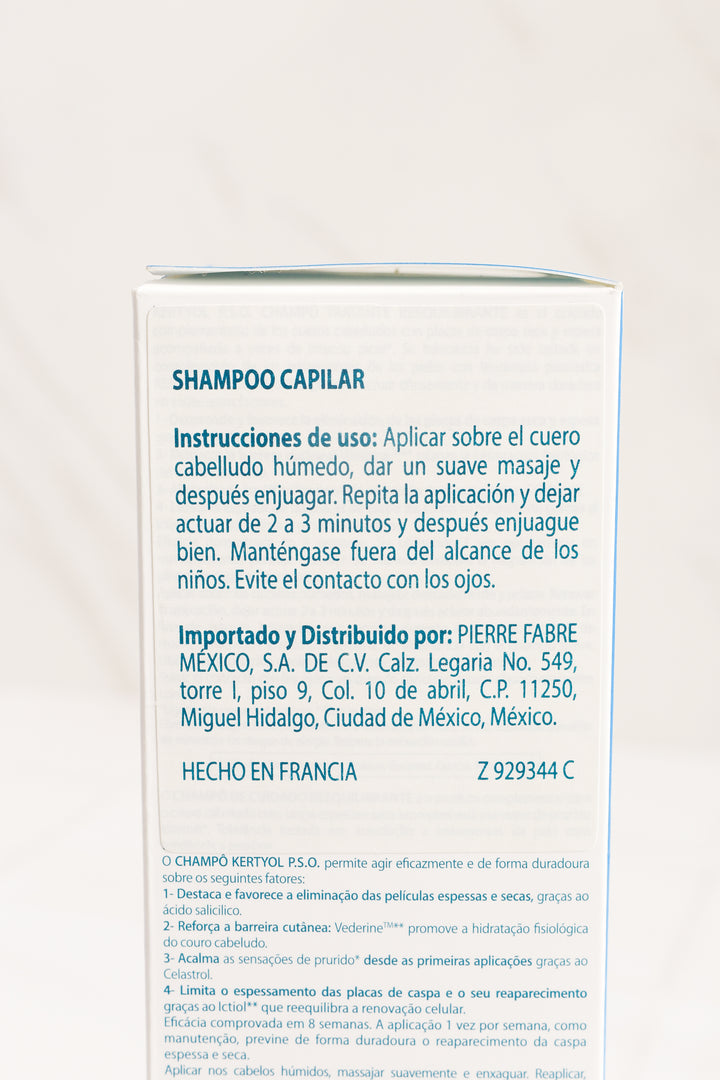 Ducray Kertyol PSO Shampoo 200ml - Escamas, Rojeces y Picores