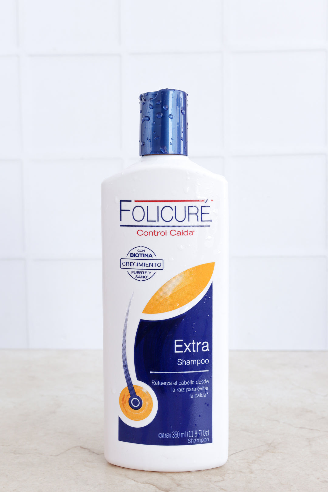 Control Caída Extra 350ml - Shampoo con Biotina - Caída de Cabello