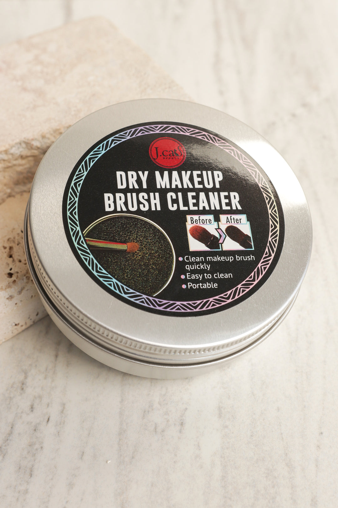 J Cat Dry Make Up Brush Cleanser - Limpiador en Seco para Brochas