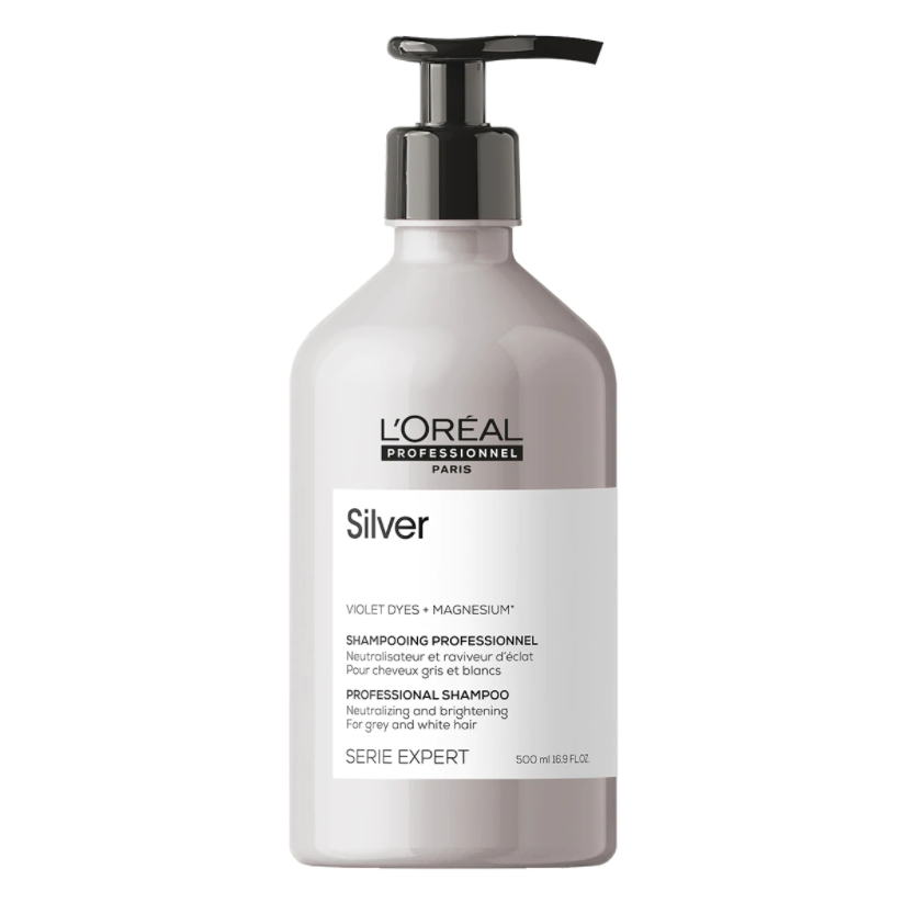 Magensium Silver 300ml/500ml - Shampoo - Matizador para Tonos Platinados y con Canas