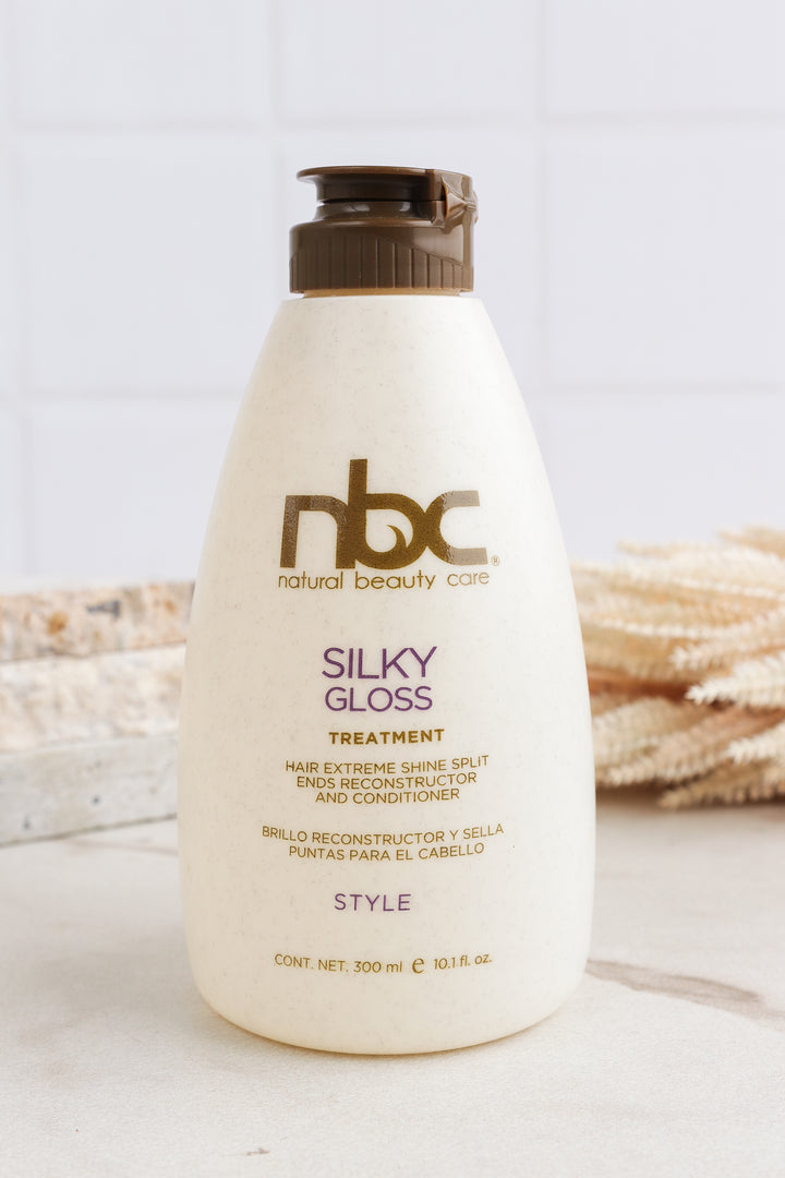 Silky Gloss Treatment 110ml/300ml - Reconstructor de puntas - Cabello dañado/Brillo