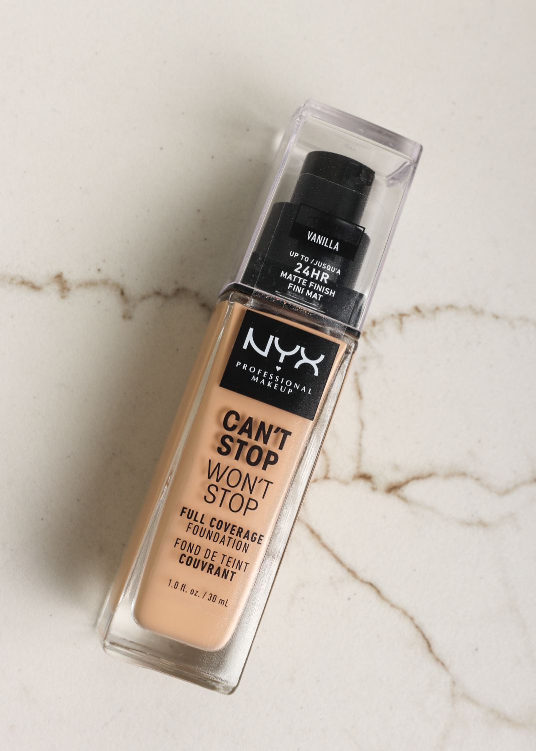 Como usar NYX Cant't Stop Won't Stop Full Coverage Foundation - Base de Maquillaje