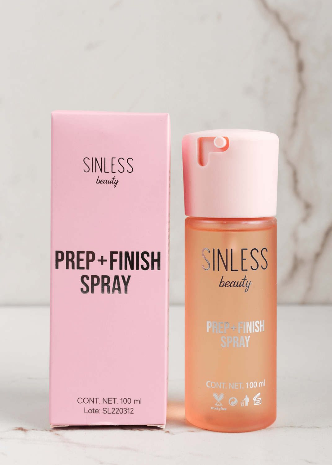SINLESS Beauty PREP + FINISH SPRAY