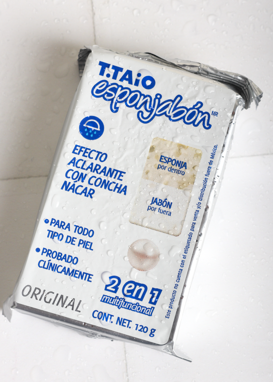 T.taio Esponjabón de Concha Nacar 120gr