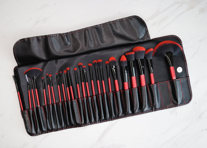 Beauty Creations Ruby Red - Brochas - 24 piezas