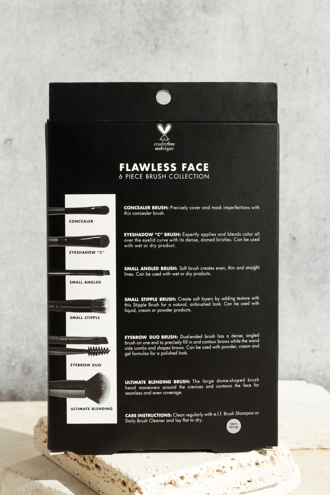 Elf Flawless Face Brush Collection 6 Piezas