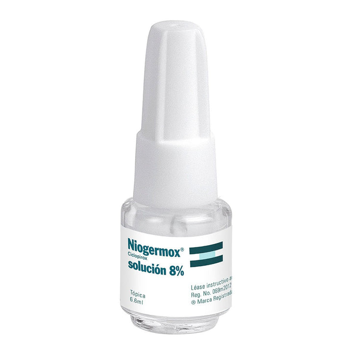 ISDIN niogermox solucion 8% esmalte uso